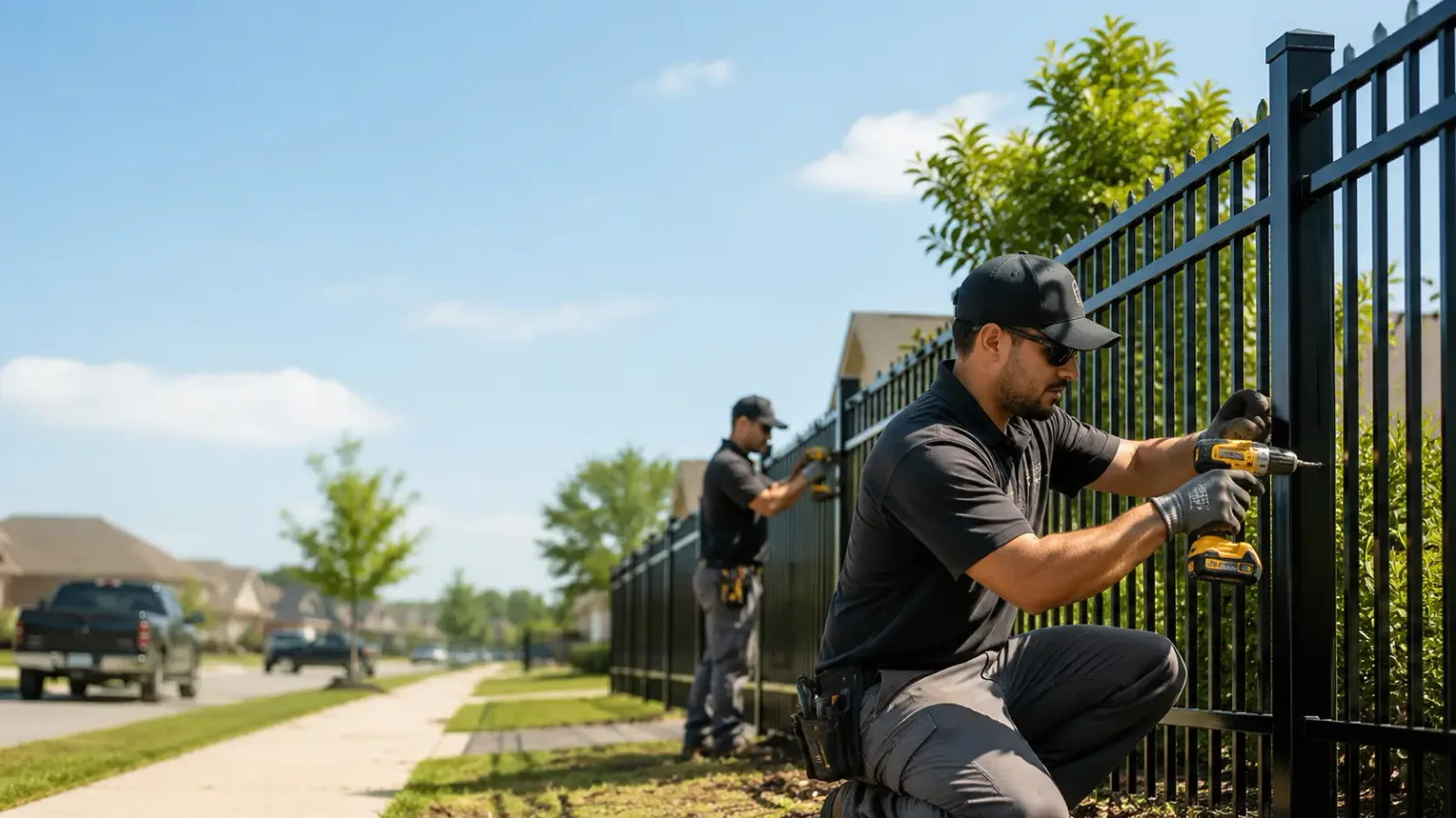 Metal Fence Installation in Linwood, MI